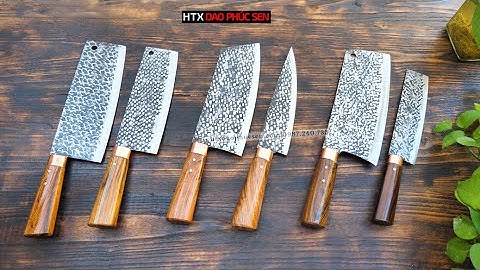 NHỮNG CẶP DAO CHẶT THÁI ĐƯỢC ƯA CHUỘNG NHẤT HIỆN NAY - HÀNG CHUẨN CỦA HTX DAO PHÚC SEN
