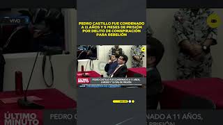 Pedro Castillo Fue Condenado A 11 Años Y 15 Días De Prisión