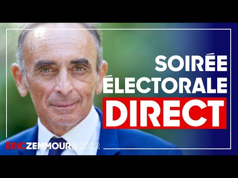 Eric Zemmour : Soirée Électorale - Élection Présidentielle 2022 [EN DIRECT 🔴]