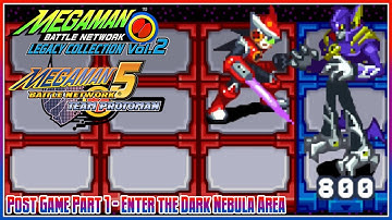 MMBN Legacy Collection 2 | Battle Network 5 Team Protoman | Post Game Pt. 1: Enter Dark Nebula Area