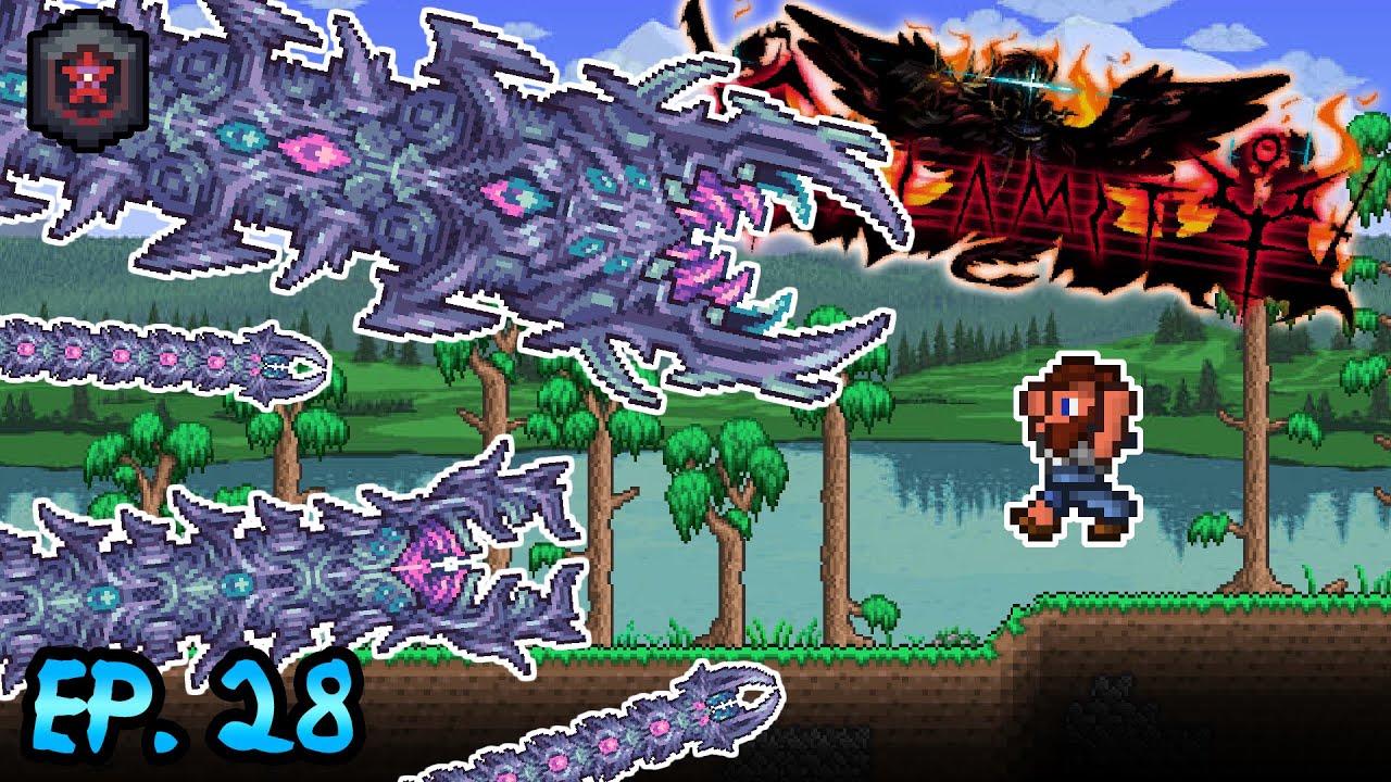 Terraria Calamity Mod 1.4: Challenging Bosses Await (Episode 4) — Eightify