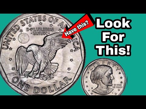 Most Valuable Susan B Anthony Dollar Coins Worth Big Money! Coins worth money to look for!