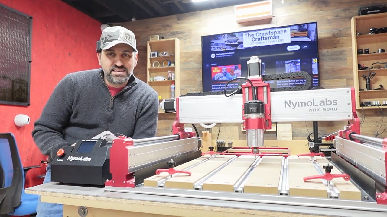 TheCrawlspaceCraftsman Review for NymoLabs NBX 5040 Desktop CNC