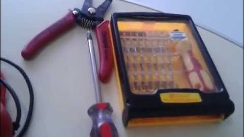 Tools required for Volktek NSH-5509 Access Switch hardware installation