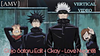 Gojo Satoru Amv - Ckay - Love Nwani Gojo Satoru Eyes Edit Jujutsu Kaisen Vertical Video
