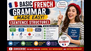 Basic French Grammar Made Easy (Sentence Structure)