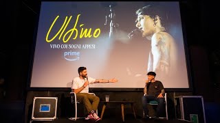 ULTIMO presenta il docufilm 'Vivo coi sogni appesi' disponibile su Prime Video