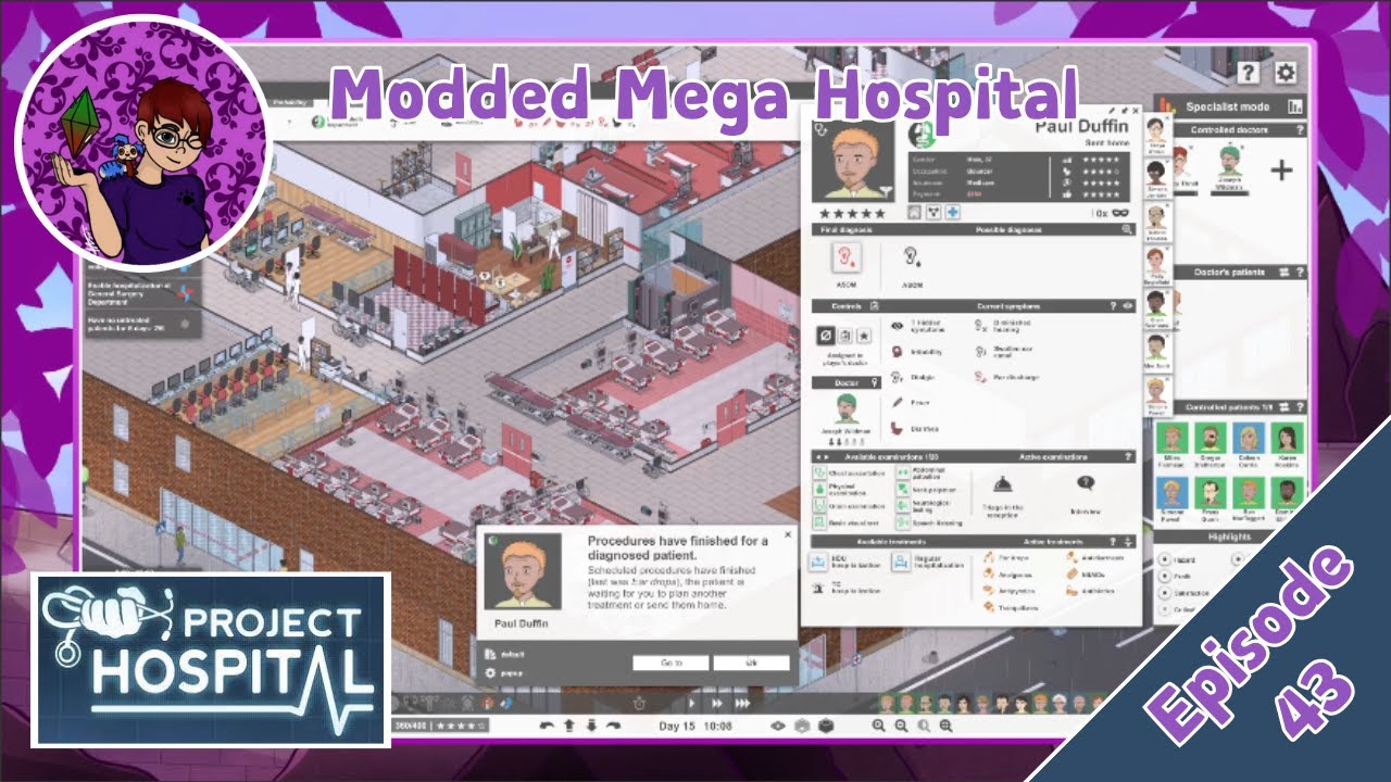 Project Hospital - Modded Mega Hospital Playthrough Episode 43 (YT ...