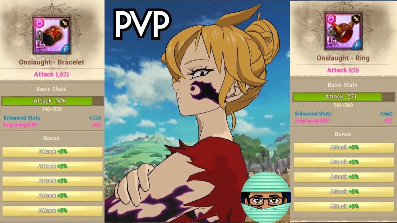 Max Attack Rolled UR Gear Derieri 1 Taps Escanors | Seven Deadly Sins Grand Cross Global Elite PVP