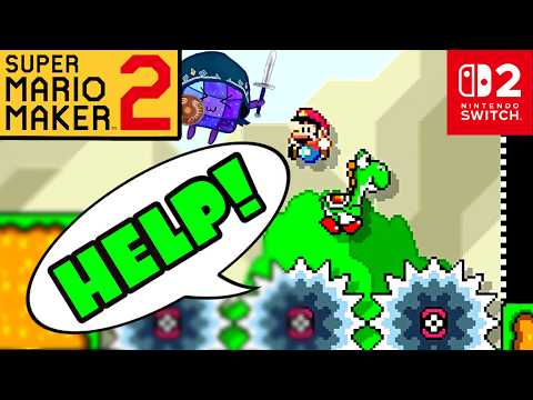 Die SCHNELLE Rettung! Super Mario Maker 2 Expert 25000+ Clears #2