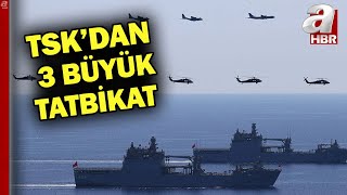 Tskdan Aynı Anda 3 Tatbikat On Binlerce Asker Katılacak A Haber