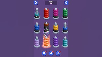 Nuts Sort Master Level 90 | Mobile Games