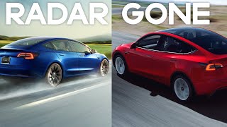 Tesla has REMOVED Radar from Model 3 & Y