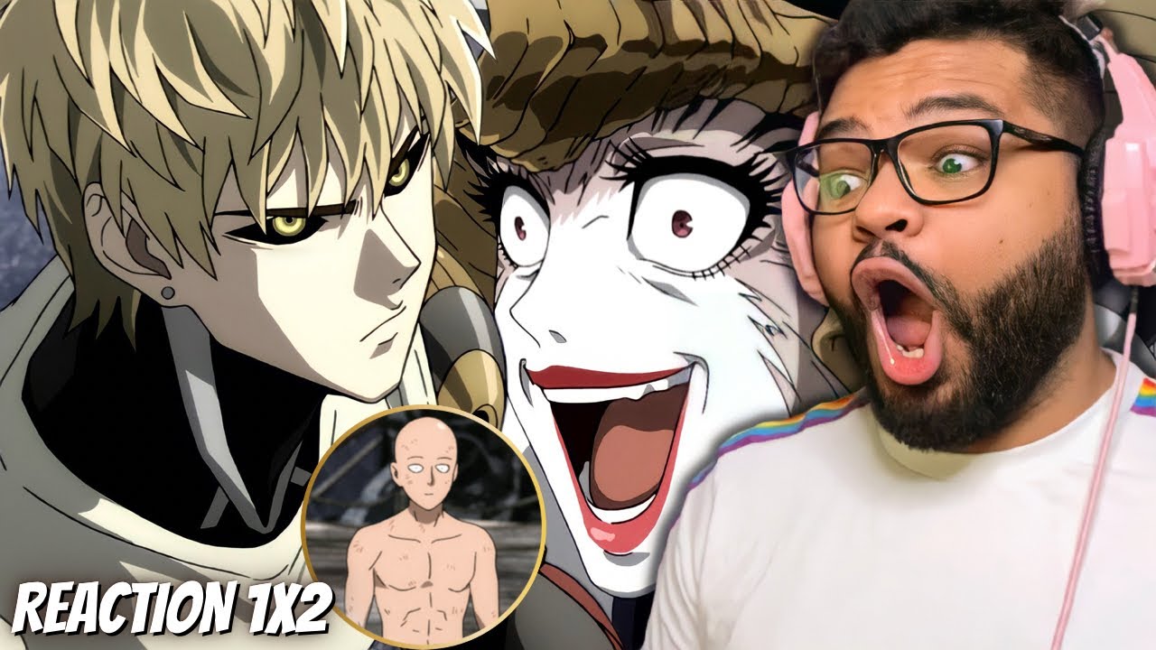 GAROU INSANOOO! ASSISTINDO ONE PUNCH PELA PRIMEIRA VEZ! Temporada 2  Episódio 3 REACT