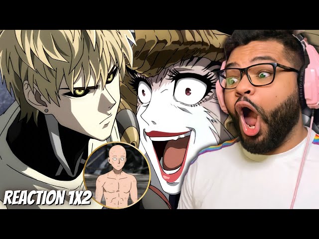 GAROU INSANOOO! ASSISTINDO ONE PUNCH PELA PRIMEIRA VEZ! Temporada 2  Episódio 3 REACT