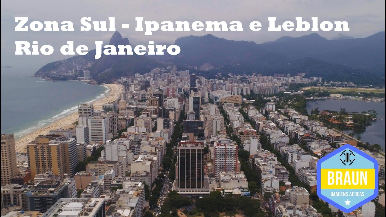 Leblon e Ipanema vista de Drone - Rio de Janeiro #drone #riodejaneiro #ipanema #leblon #praia