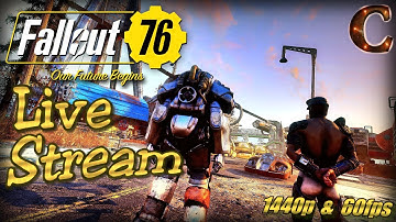 Fallout 76 PC Live Stream in 1440p / 60fps! Part 20: West Virginia ID at Charleston + Tips/Tricks