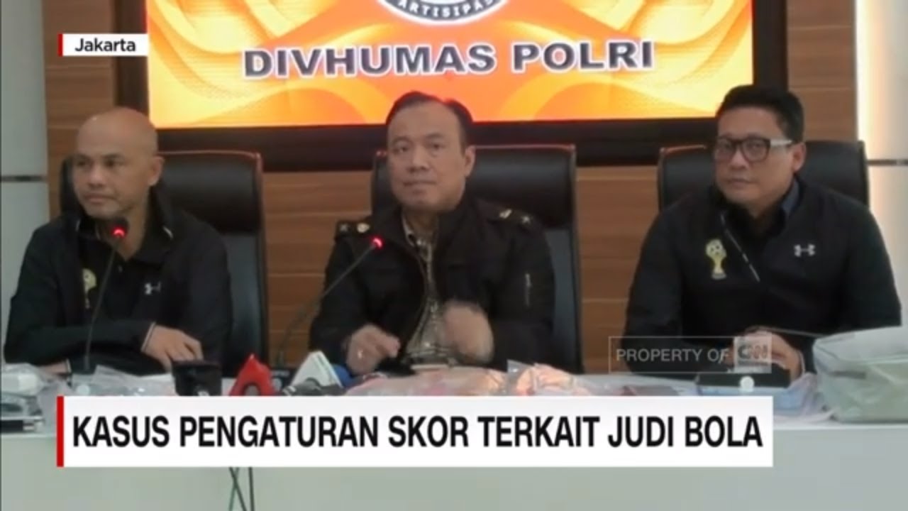 Kasus Pengaturan Skor Terkait Judi Bola