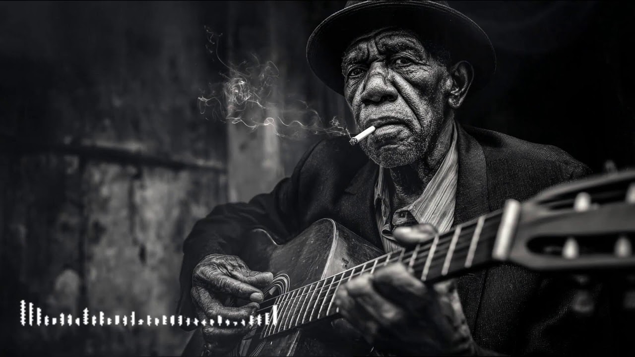 Midnight Whiskey Blues 🌙 Old Love, Slow Guitar & Burning Feelings