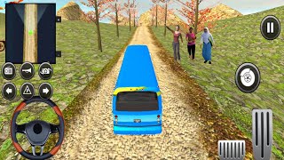 Uphill Offroad Bus Driving Simulator #11 Unlocked New Bus - Android Gameplay screenshot 5