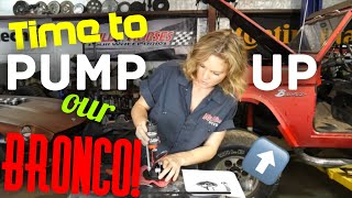 Installing our Holley retrofit fuel pump! In the shop with Emily EP 73