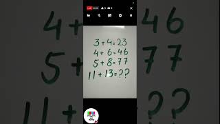 Geo Maths 26; Interesting puzzle 😎✍️🤗