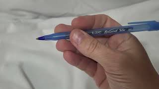 HONEST REVIEW of BIC Round Stic Xtra Life Blue Ballpoint Pens, Medium Point