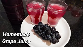 Grape juice recipe | how to make at home summer drink recipes black