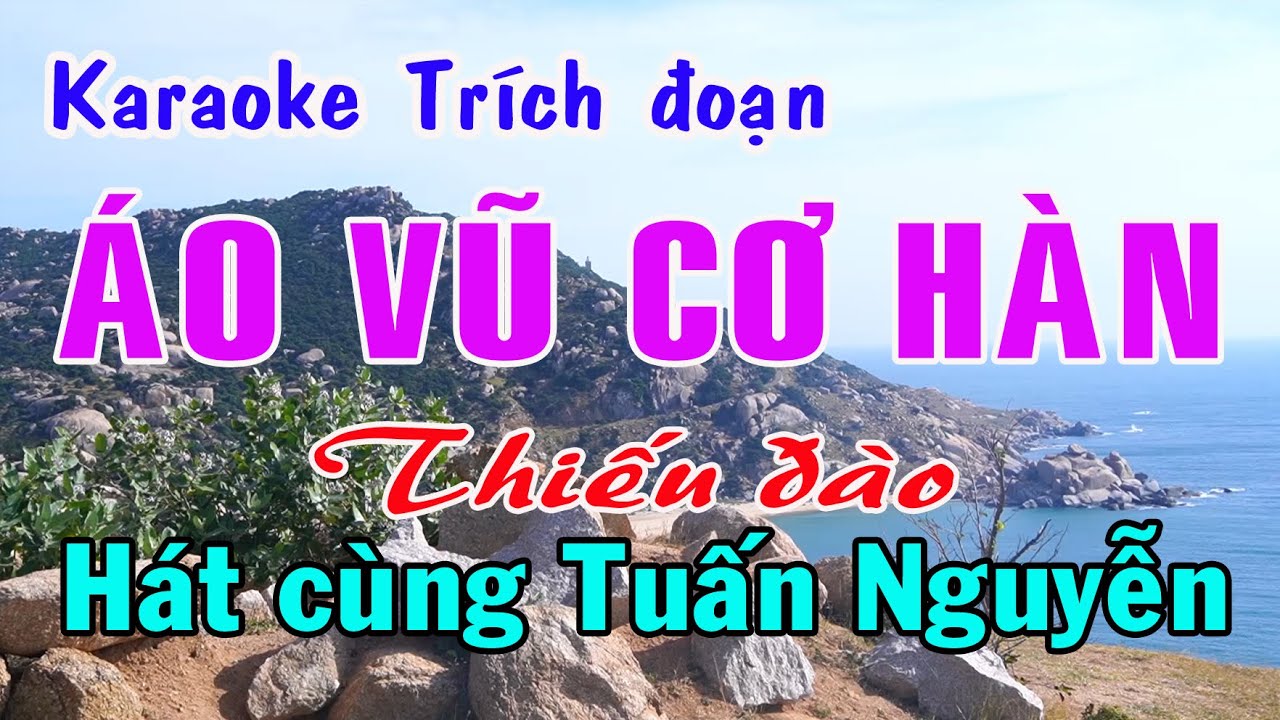 Karaoke trích đoạn ÁO VŨ CƠ HÀN - THIẾU ĐÀO [Hát cùng Tuấn Nguyễn]