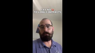 Why You Should Say No To Long Term Contracts Wealth