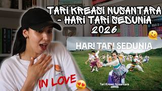 Indonesias Dance Culture Is Unreal   Tari Kreasi Nusantara  Hari Tari Sedunia 2026 Reaction