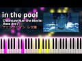 in the pool - Chainsaw Man the Movie: Reze Arc OST 「チェンソーマン レゼ篇」 (Piano Tutorial)