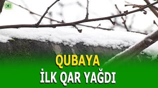 Qubaya 10 Sm Hündürlükdə Qar Yağdi