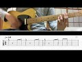 [TAB譜] Keep On Running(菅田将暉&times;OKAMOTO'S) Guitar riff cover [ギター]