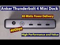Anker PowerExpand 5-in1 Thunderbolt 4 Mini Dock