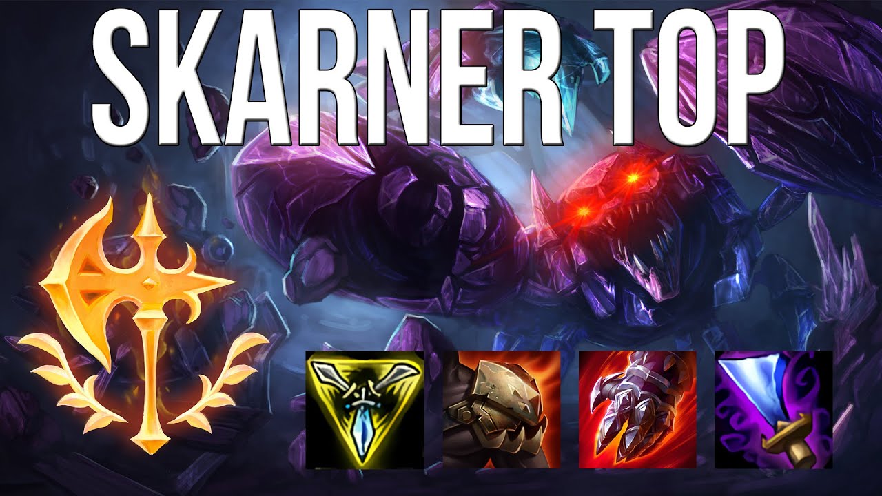 Top Lane Skarner Compilation Youtube