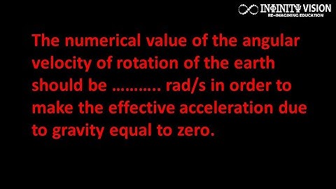The numerical value of the angular velocity of rotation of the earth should be ……….. rad/s in