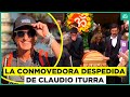 La conmovedora despedida de claudio iturra familiares y rostros lo despidieron con honores