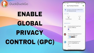 How To Turn On And Enable Global Privacy Control (GPC) On DuckDuckGo App