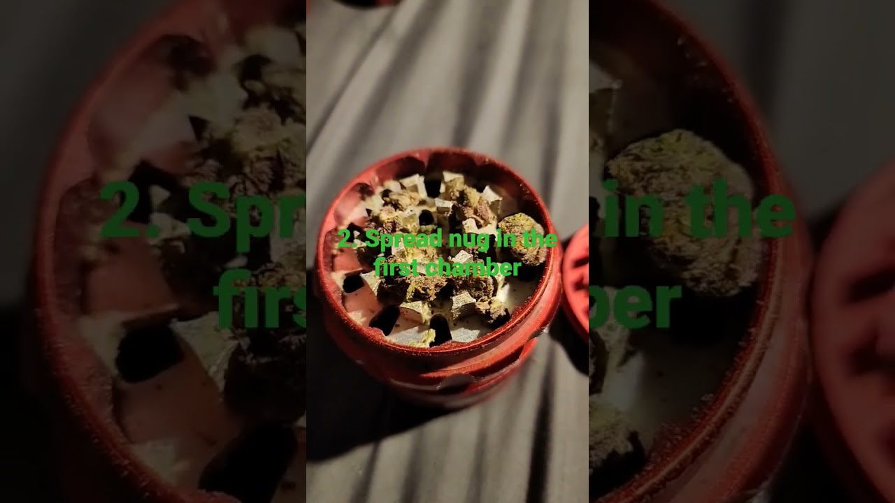 How to grind weed