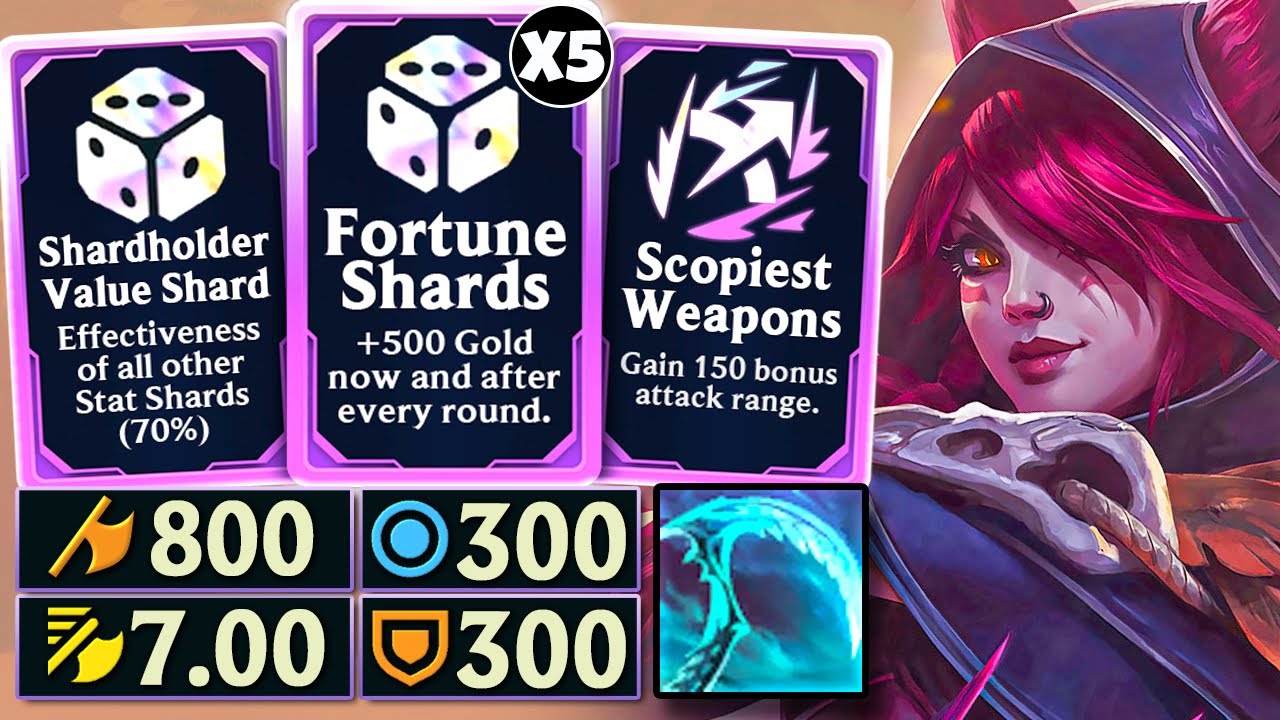 5 Fortune Shard Money Printer Xayah Anvil Run (INSANE STATS)