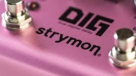 Play Guitar | STRYMON DIG Dual Digital Delay Brief OVERVIEW and DEMO