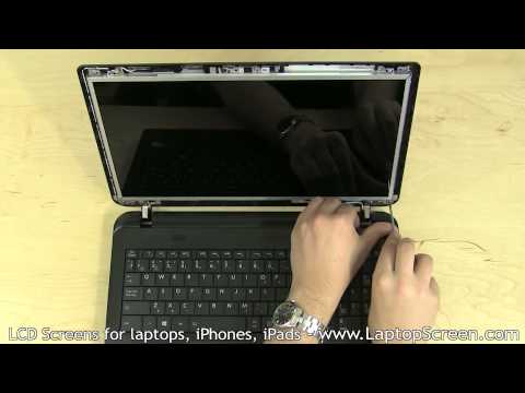 Laptop screen replacement / LCD repair [Toshiba Satellite C50D]