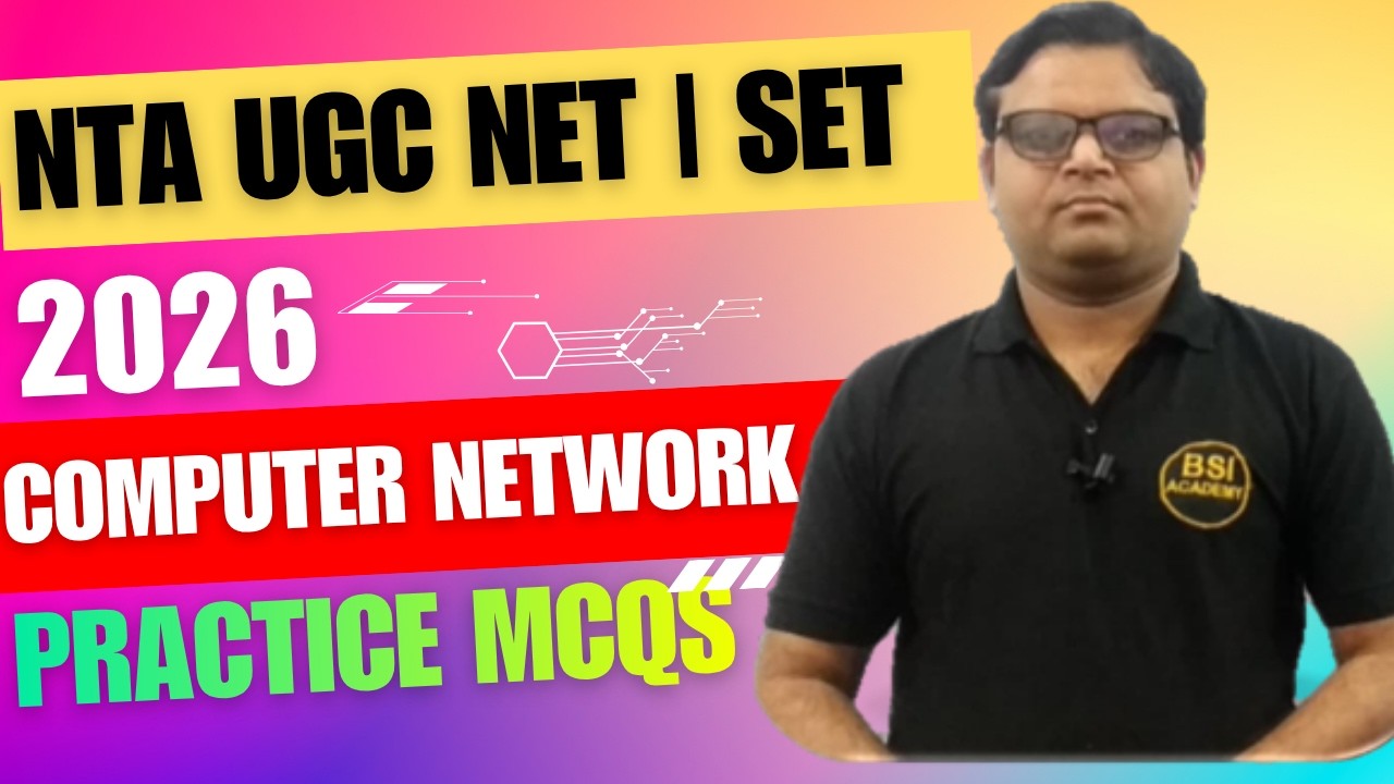 Computer Networks Lecture - 1 | NTA UGC NET | SET Exam | Computer ...