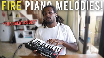 The SECRET to making INSANE PIANO MELODIES | Making a beat logic pro x tutorial 2019