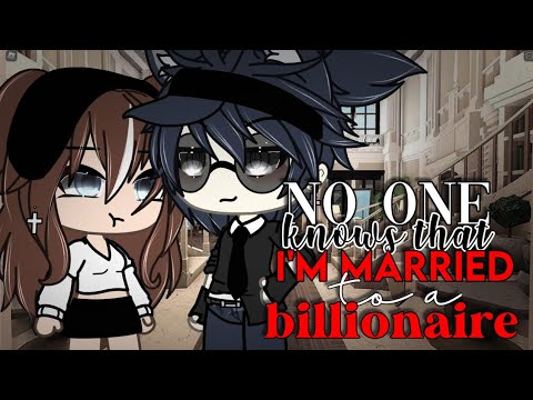 No One Knows I'm Married To A Billionaire | GLMM | Gacha Life Mini Movie