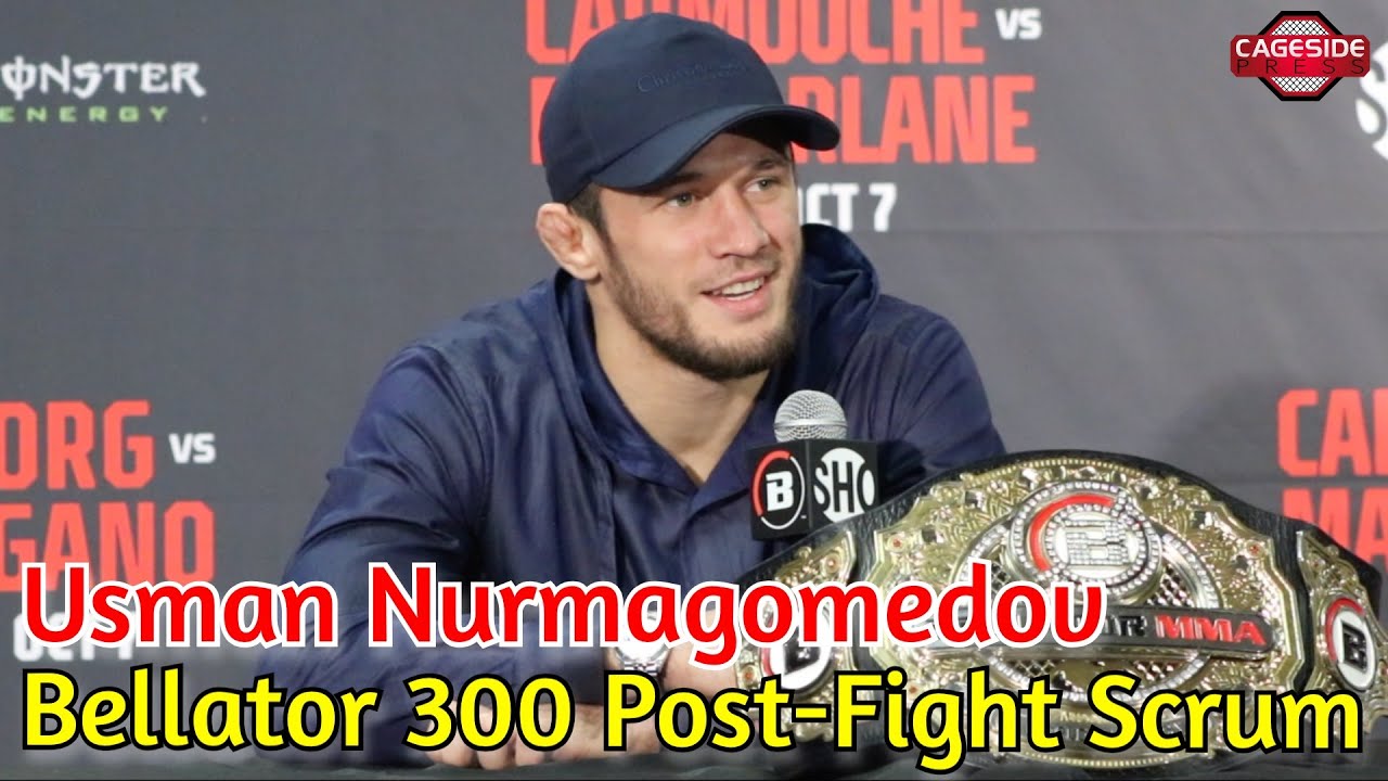 Usman Nurmagomedov Recaps Victory | Bellator 300