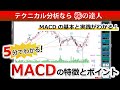5分でわかる!MACDの特徴とポイント