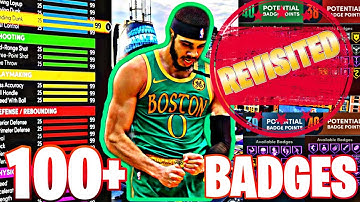 (Revisited) OVER 100 BADGES!!! Best Small Forward Build NBA 2k22 Next Gen.