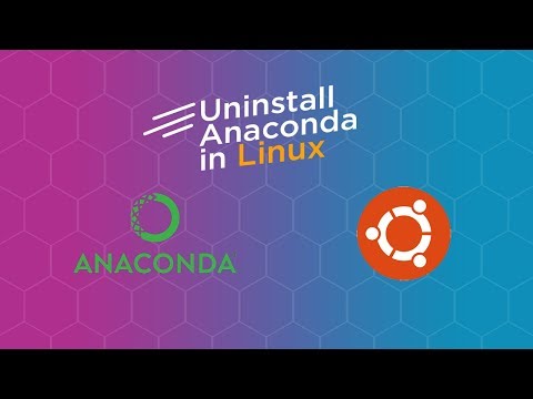 Unintall Anaconda from